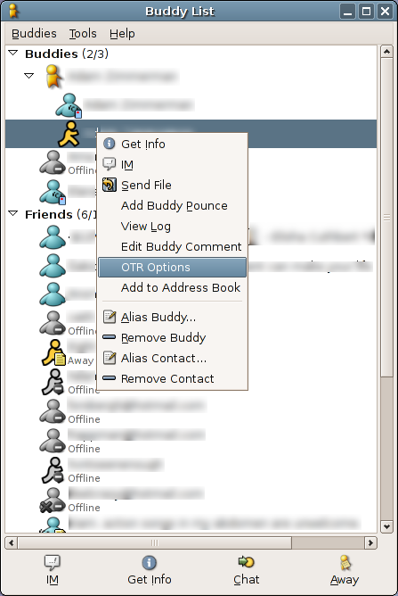 setting per-contact options